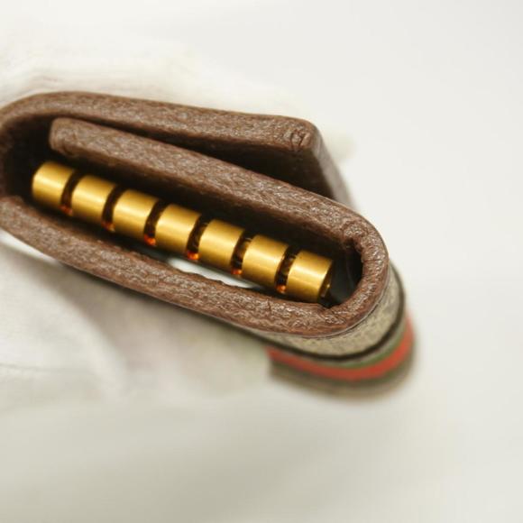 Gucci Key Case Ophidia 603732 Brown Beige Men's Women's - Picture 8 of 10